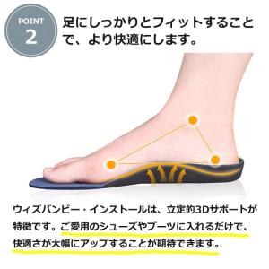 インソール アーチサポート 偏平足 土踏まず ...の詳細画像3