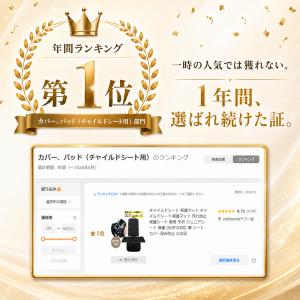 チャイルドシート 保護マット チャイルドシート...の詳細画像1