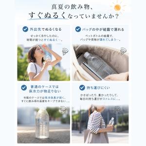ペットボトルカバー 保冷 500ml 600m...の詳細画像1