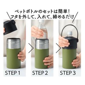 ペットボトルホルダー 保冷 おしゃれ 水筒 ス...の詳細画像2