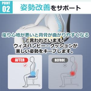クッション 椅子 低反発 座布団 ジェルクッシ...の詳細画像4