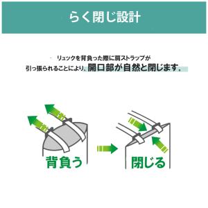 エコバッグ マチ付き リュック おしゃれ 折り...の詳細画像5