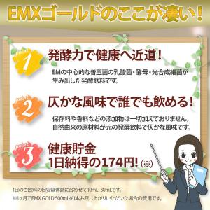 EM生活EMXGOLD500ml 2本セット ...の詳細画像5