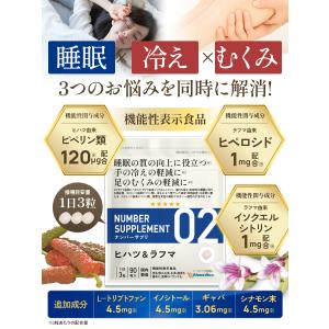 ナンバーサプリ02 ヒハツ&ラフマ【機能性表示...の詳細画像1