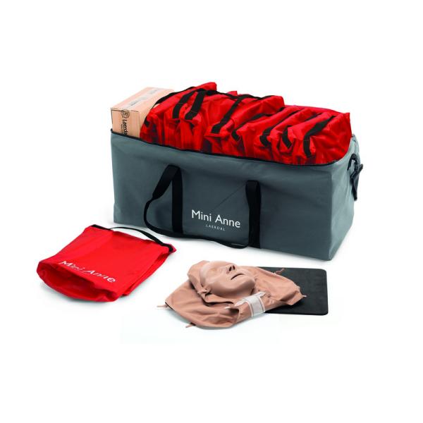 レールダル ミニアン Plus 10体セット バッグ付 ユニバーサルデザイン 心肺蘇生訓練用人形 L...