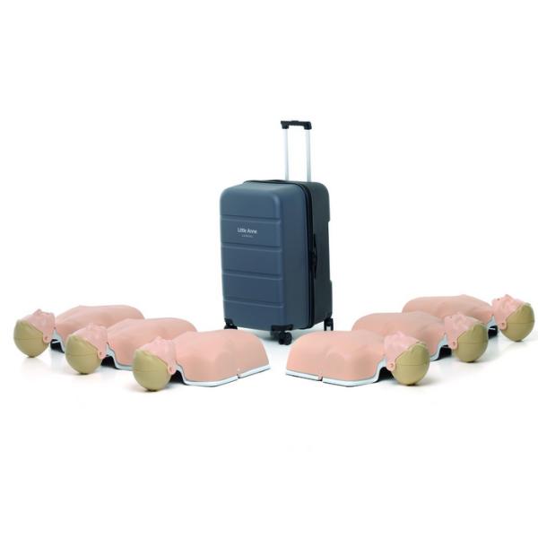 レールダル リトルアン 2.0 QCPR 6体セット ライト トレーニングマネキン キャリングケース...