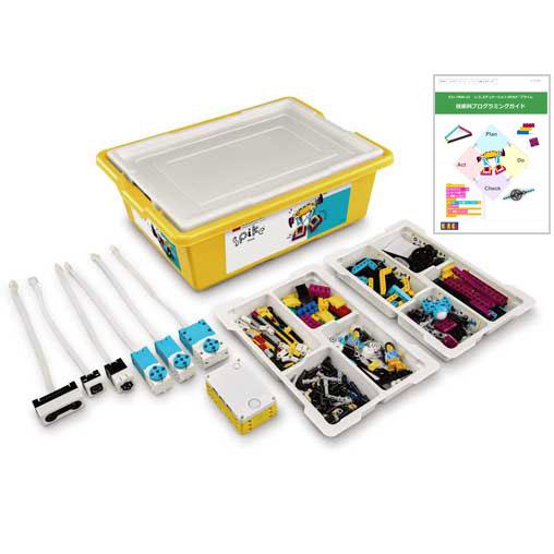 レゴ SPIKE プライム 45678 技術科向けガイド付 E31-7800-22 プログラミング教...