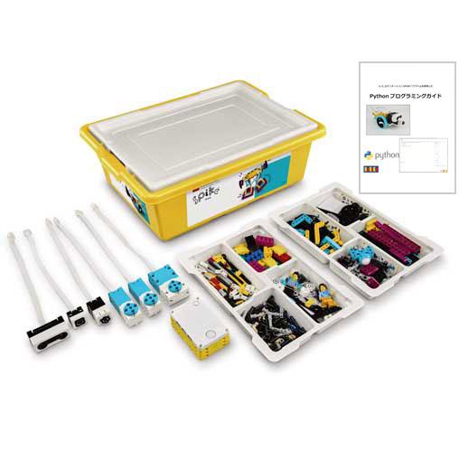 レゴ SPIKE プライム 45678 Pythonガイド付 E31-7800-23 プログラミング...