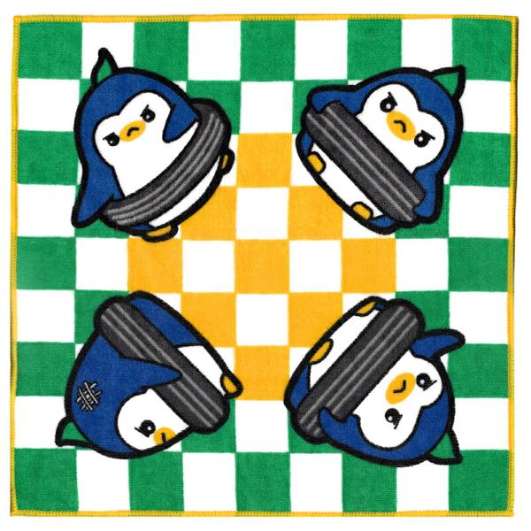 可愛い ペンギン ぺんた君 今治 ハンドタオル 綿100% 日本製 ウィズコーポレーション イメージ...