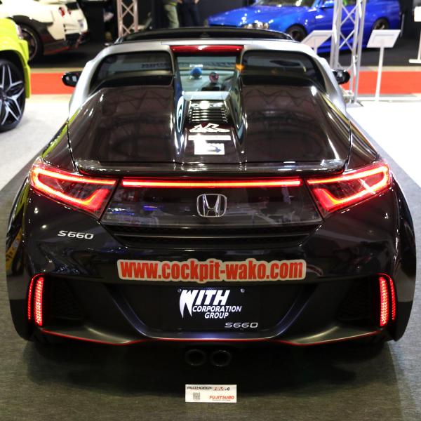 S660 LED リアガーニッシュ WITHオリジナル ウィズコーポレーション