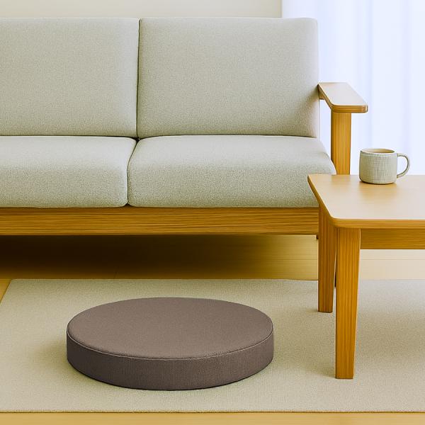 丸クッション フロアクッション 一人掛け ごろ寝クッション  こたつ用 コンパクト 軽い 安い こた...