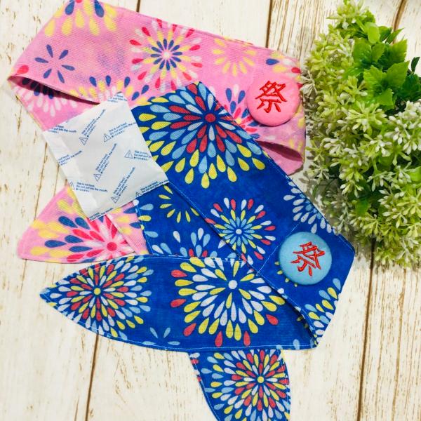 犬 祭 ネッククーラー ハンドメイド 猫 花火 バンダナ クール アクセサリー クールバンダナ クー...
