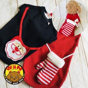 セール 犬 服 クリスマス コスプレ 国産 イベント Tシャツ ハンドメイド サンタクロース ハロウィン 犬服 コスチューム withwan AirBalloon