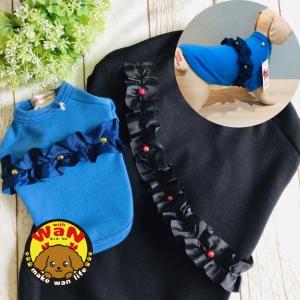 セール 犬 服 フリル 国産 Tシャツ イベント ハンドメイド コスプレ 犬の服 犬服 かわいい おしゃれ コスチューム withwan AirBalloon
