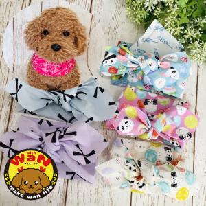 犬 猫 ネッククーラー バンダナ スカーフ クール ハンドメイド スタイ アクセサリー クールネック クールバンダナ 保冷剤 熱中症 withwan 爆買