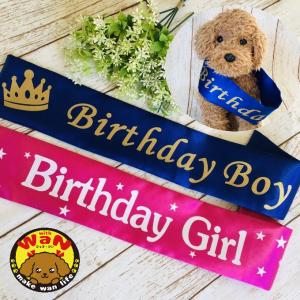 犬 服 撮影小物 バースデー たすき ハンドメイド コスプレ 襷 タスキ パーティー イベント 誕生日 宴会 猫 ペット 犬服 小型犬 中型犬 withwan 爆買