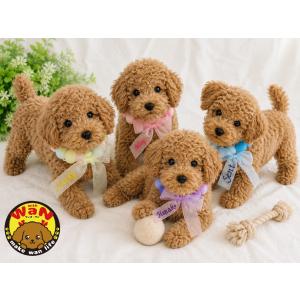 犬 チョーカー うちの子 名前入り ぽんぽん ハンドメイド ボンボンチョーカー 刺繍 ネーム 犬 猫 名入れ おしゃれ かわいい withwan 爆買