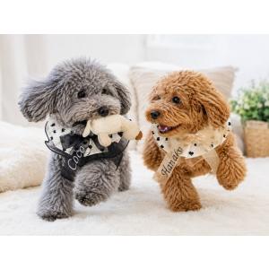 犬 服 うちの子 名前入り スタイ ビブ ハンドメイド 刺繍 名入れ 名入り ネーム 犬服 ドッグウェア おしゃれ かわいい withwan 爆買