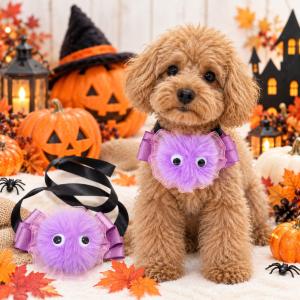 犬 チョーカー ハロウィン カチューシャ コスチューム おばけ ハロウィーン ハンドメイド 仮装 小型犬 中型犬 コスプレ ウィズワン 爆買