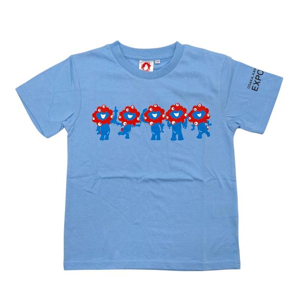 EXPO 2025 大阪 関西 万博 ミャクミャク キッズ Tシャツ 男の子 女の子 ブルー 120...