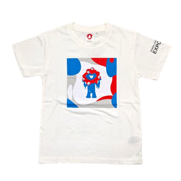 EXPO 2025 大阪 関西 万博 ミャクミャク キッズ Tシャツ 男の子 女の子 ホワイト 12...
