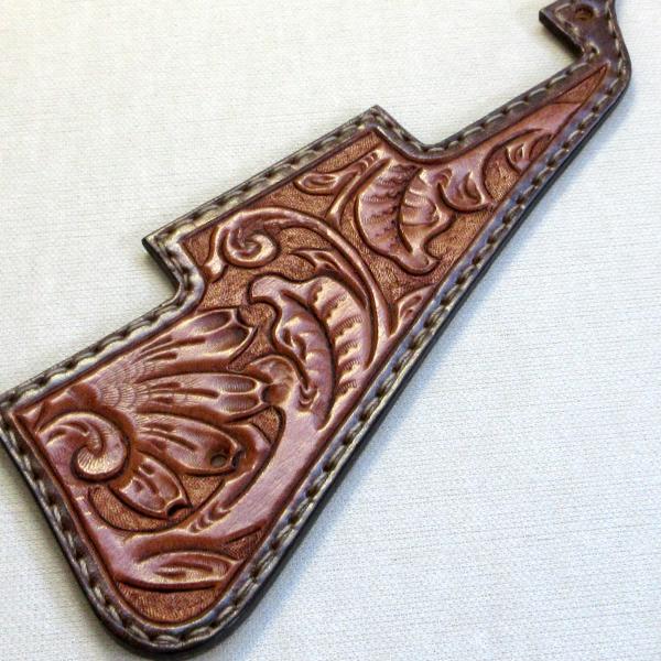 本革製ピックガード(レスポール)