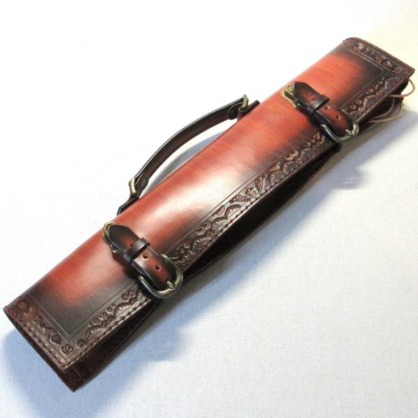 本革製スティック・ケース（サンバースト）