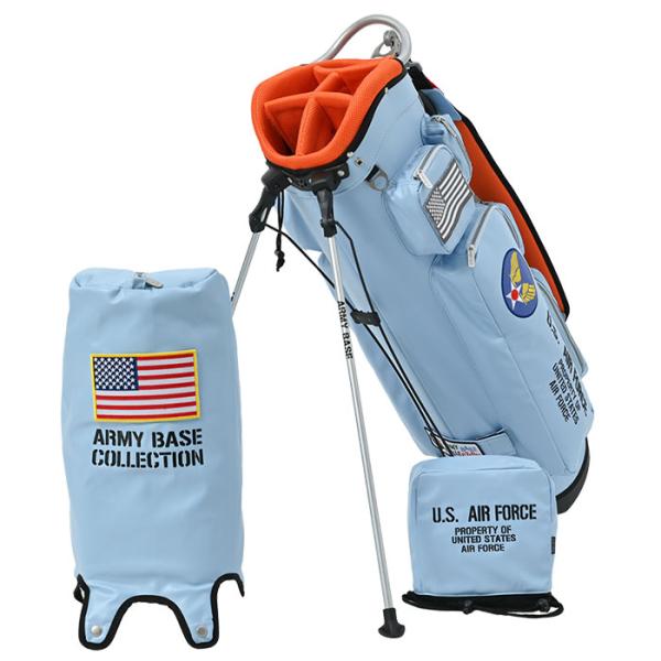 アーミーベースコレクション ABC-058SB U.S.AIR FORCE キャディバッグ 9インチ...