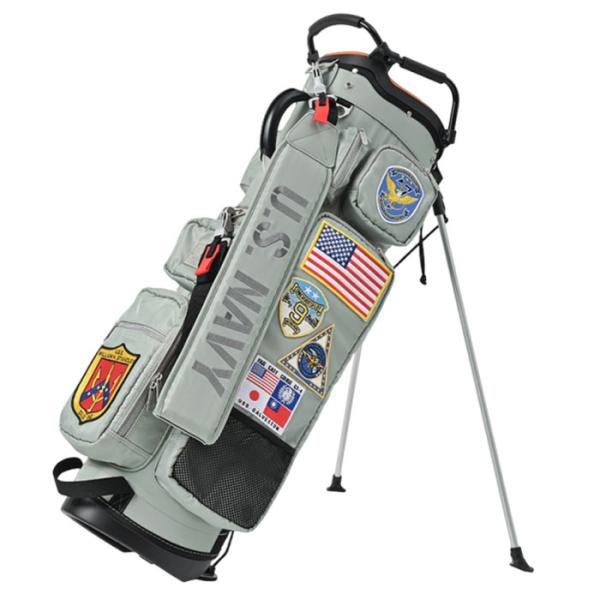 アーミーベースコレクション ABC-060SB U.S.NAVY キャディバッグ AIR FORCE...