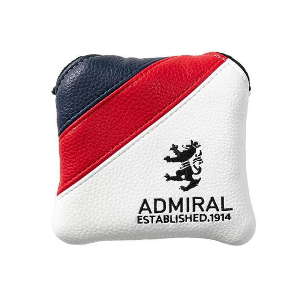 アドミラル admiral ADMG5AHE パターカバー マレット型 ゴルフ ランパント 合皮 ト...