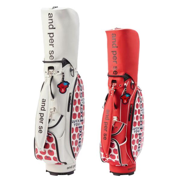 アンパスィ and per se AFS7196 ゴルフ レディース キャディバッグ 9インチ 5分...