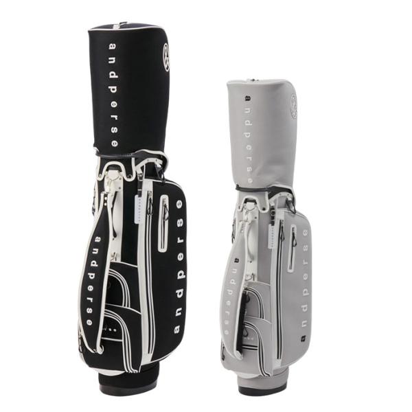 アンパスィ and per se AUS7126 ゴルフ スタンド キャディバッグ 9インチ 6分割...