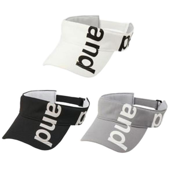 アンパスィ and per se AUS8726 ポリエステル ツイル サンバイザー VISOR 帽...