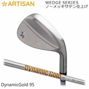 ゴルフ ウェッジ アーティザンウェッジ ARTISAN Dynamic Gold 95 ノーメッキサテン仕上げ アーチザン｜wizard