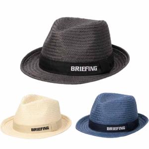 ブリーフィング ゴルフ BRIEFING GOLF BRG241MC8 STRAW HAT ハット 帽子｜wizard