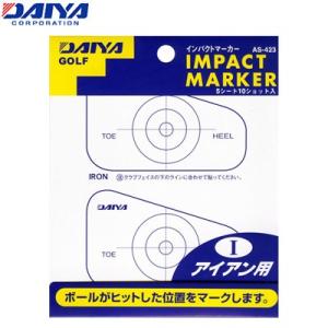 （ネコポス可） ダイヤ インパクトマーカー アイアン用 AS-423 ショットマーク