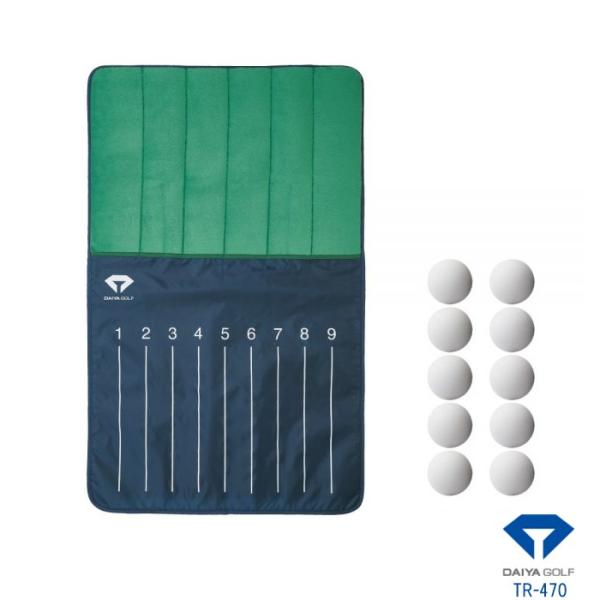 ダイヤゴルフ TR-470 ダフリチェックマット DAIYA GOLF ゴルフ練習器