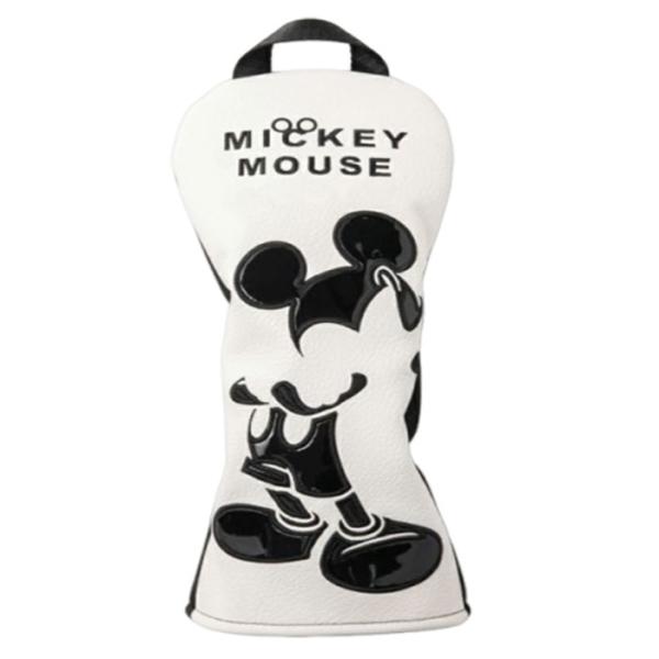 ディズニー Disney XYMG5FH1 MONOCHROME MICKEY ヘッドカバー ドライ...