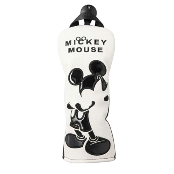 ディズニー Disney XYMG5FH2 MONOCHROME MICKEY ヘッドカバー フェア...