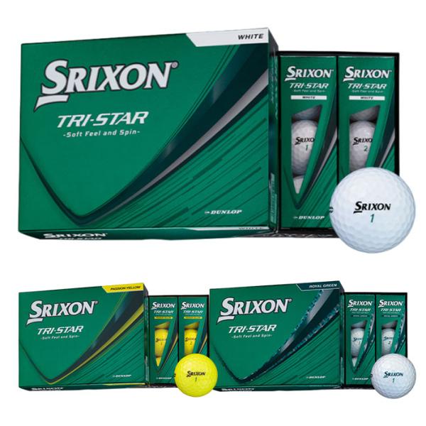 ダンロップ スリクソン SRIXON 2026トライスター ゴルフボール 1ダース 12球 TRI-...