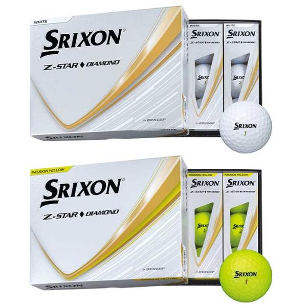 スリクソン SRIXON 25 Z-STAR ◆ ダイヤモンド 1ダ−ス 12球 ゴルフボール ダン...