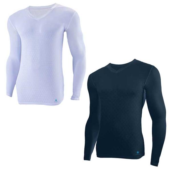 イオンスポーツ EON SPOERTS EZISUA ゼロフィット アイススキン ロングスリーブVネ...