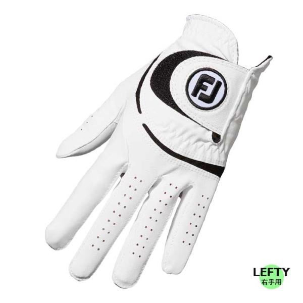 フットジョイ FootJoy FGWF3LHWT レフティーモデル ウェザーソフ 左利き 右手 ゴル...
