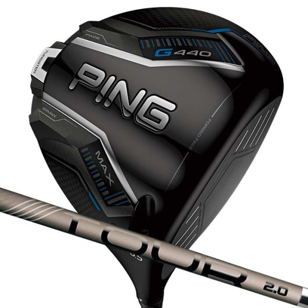 ピン ゴルフ PING G440 MAX ドライバー PING TOUR 2.0 CHROME 日本...