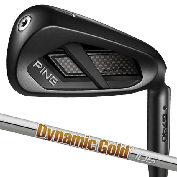【メーカーカスタム】ピン ゴルフ PING G740 アイアン Dynamic Gold 105 単...