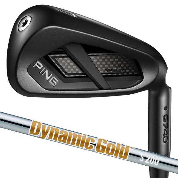 【メーカーカスタム】ピン ゴルフ PING G740 アイアン Dynamic Gold 5I-PW...