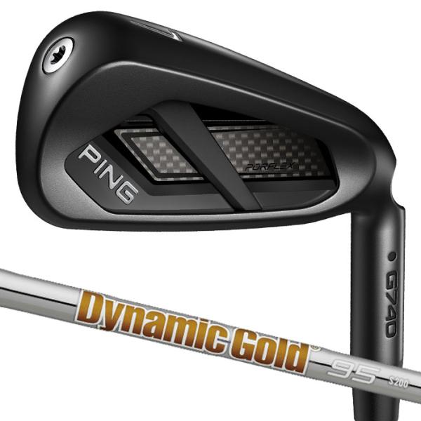 【メーカーカスタム】ピン ゴルフ PING G740 アイアン Dynamic Gold 95 単品...