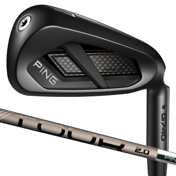 【メーカーカスタム】ピン ゴルフ PING G740 アイアン PING TOUR 2.0 CHRO...