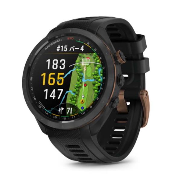 ガーミン GARMIN Approach S70 47mm Black Bronze Edition...