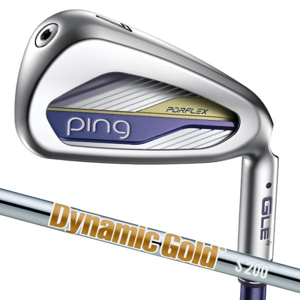 ピン ゴルフ PING G LE4 アイアン Dynamic Gold 6I~PW(5本セット) 日...